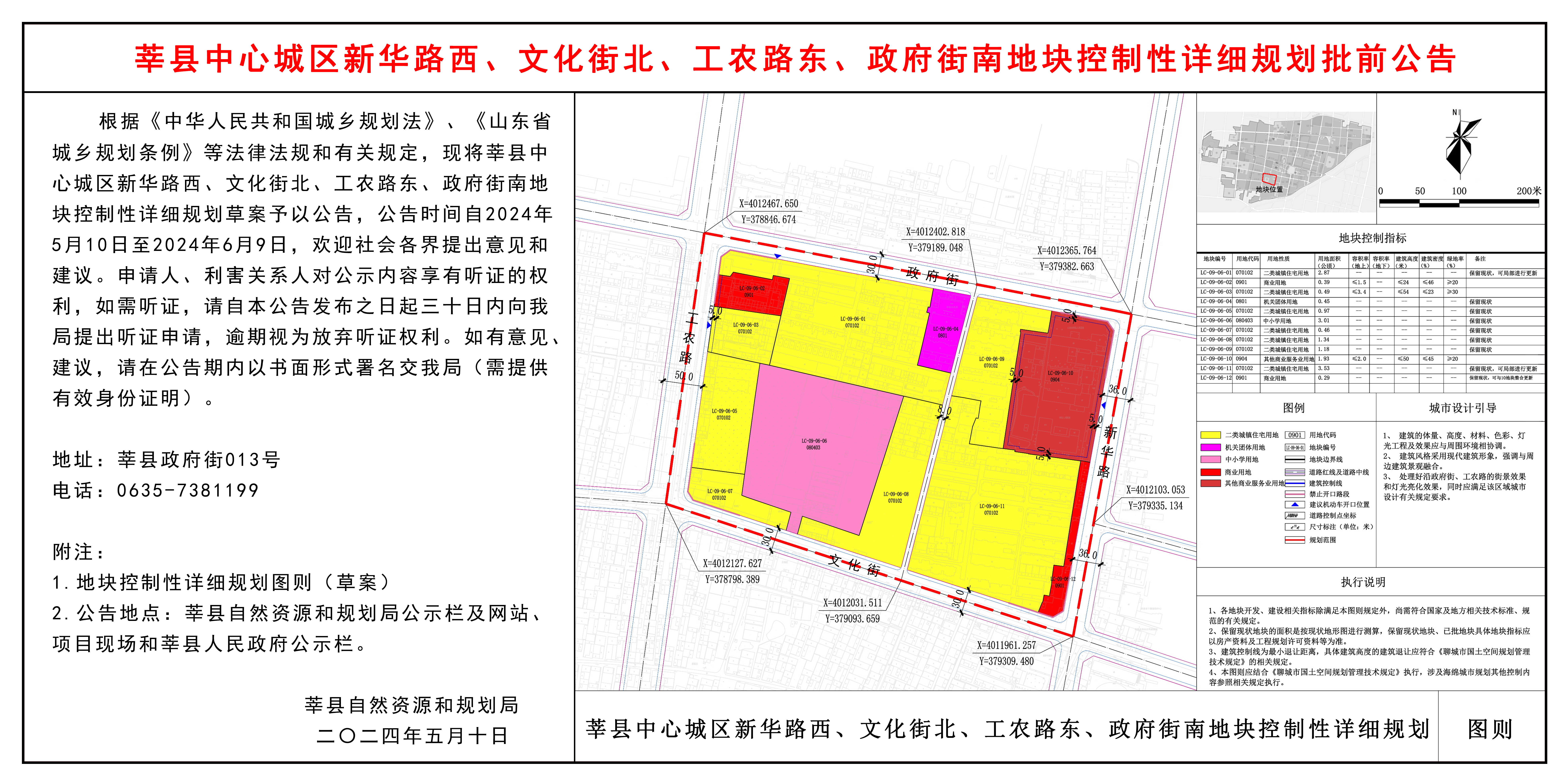 莘县府前片区最新动态